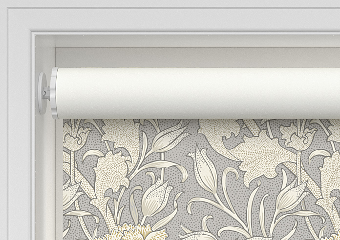 William Morris At Home Wild Tulip, Limestone - Twist&Fit Roller Blind - Image 9